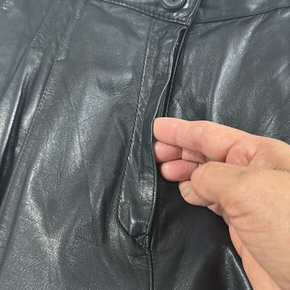 PIA RUCCI LEATHER PANTS SIZE 6 - Picture 8 of 9